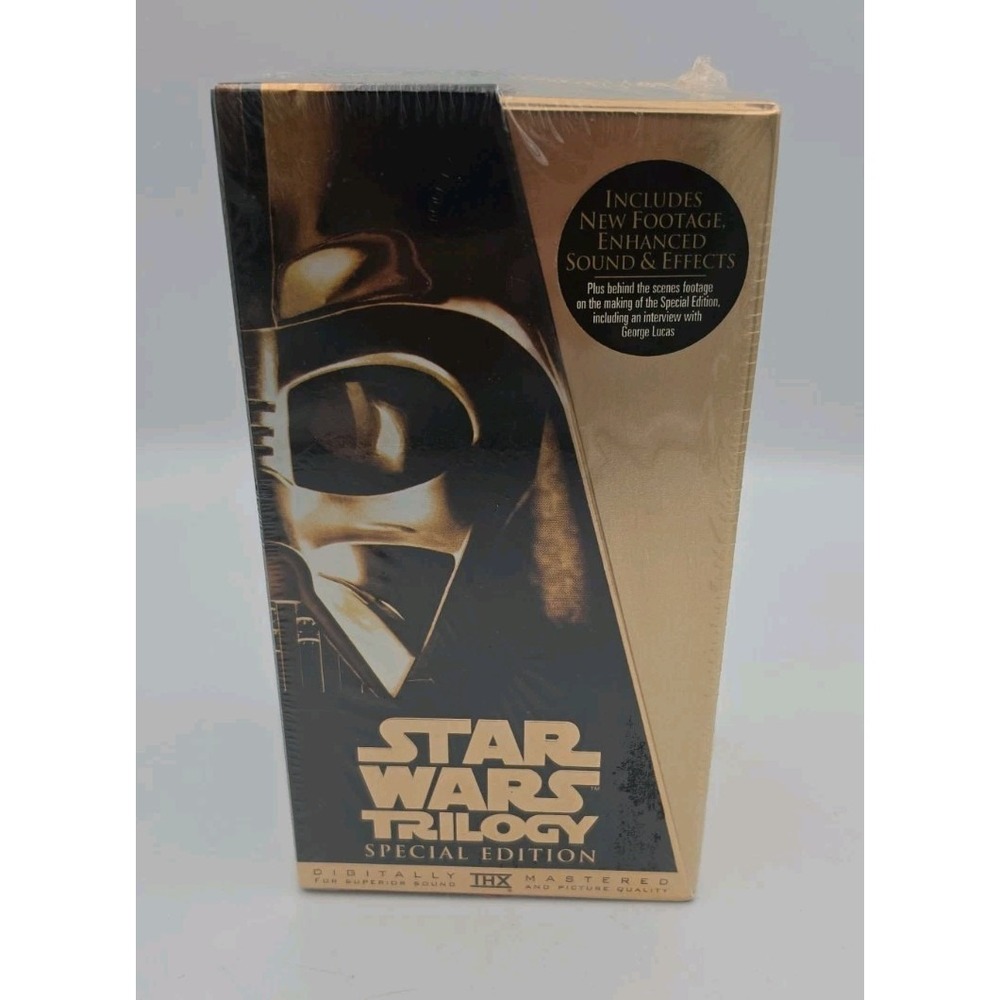 Sealed STAR WARS TRILOGY Special Edition 3 VHS Video Boxed Set - Brand New